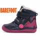 Ghete fete din piele imblanite Barefoot DD Step W070-42110A