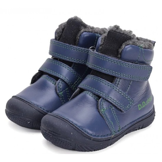 Ghete baieti din piele imblanite DD Step W082-42385A