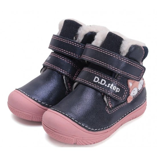Ghete fete din piele imblanite DD Step W082-42774