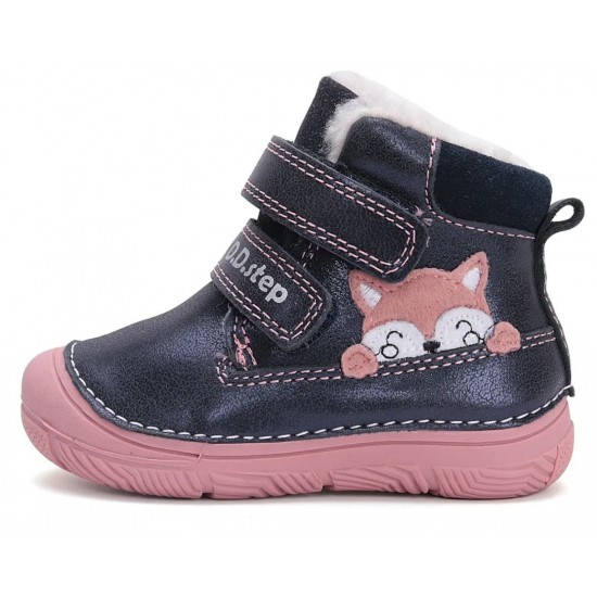 Ghete fete din piele imblanite DD Step W082-42774