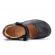 Pantofi negri decupati din piele fete DDStep H063-52822AM