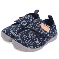 Pantofi de interior din panza DDStep C086-52717