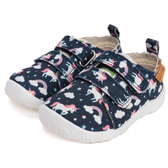 Pantofi de interior din panza pentru casa gradinita DDStep C086-52832