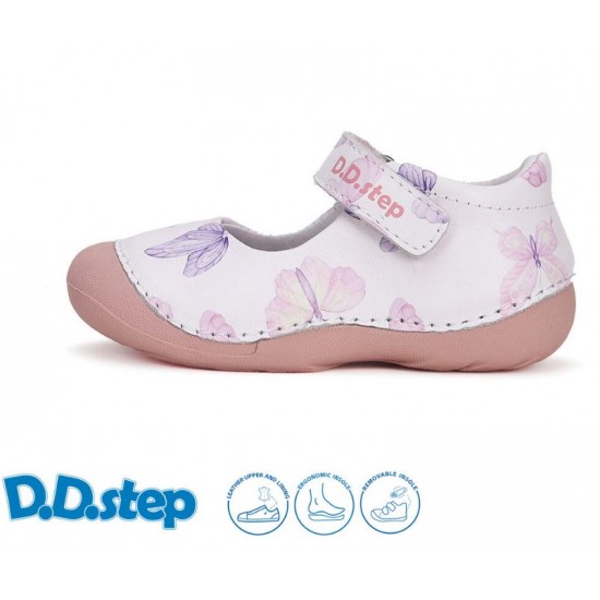 Pantofi decupati din piele fete DDStep H015-51291