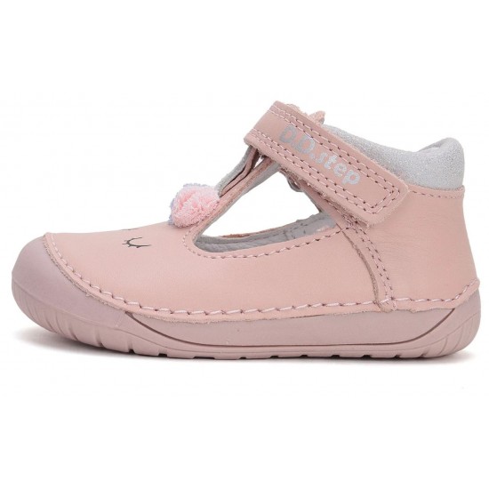 Pantofi decupati din piele fete DDStep H070-51968 Barefoot