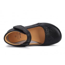 Pantofi decupati fete din piele negri DDStep H072-52756M