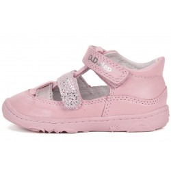 Pantofi decupati din piele fete Barefoot DDStep H077-51332C