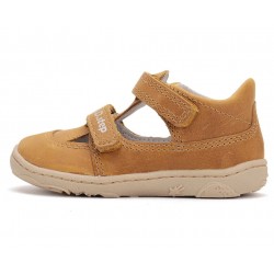 Pantofi decupati din piele baieti Barefoot DDStep H077-51734D