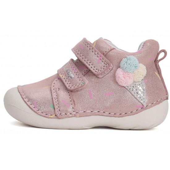 Pantofi fete din piele DDStep S015-51219B
