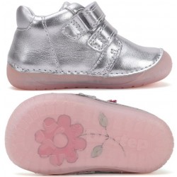 Pantofi fete din piele Barefoot DDStep S070-51171A