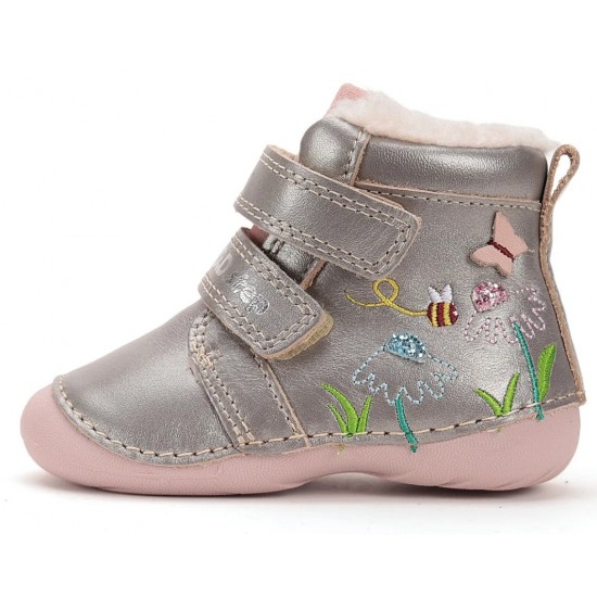 Ghete fete din piele imblanite DDStep W015-52997