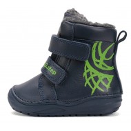 Ghete imblanite baieti din piele DDStep W071-52577B