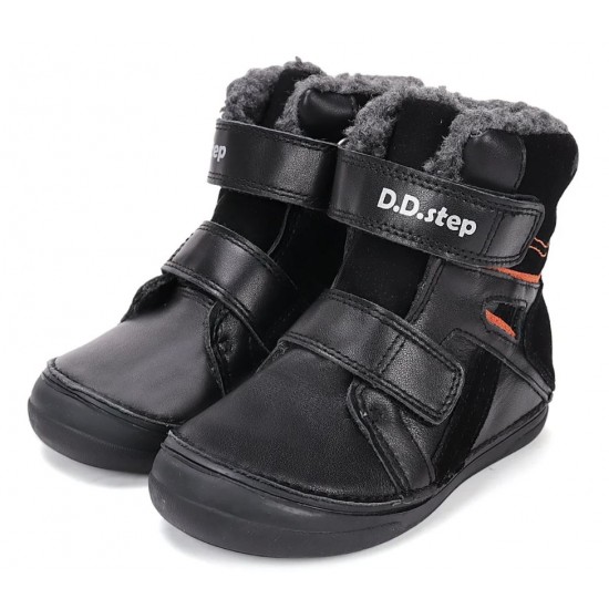 Ghete baieti imblanite din piele DDStep W078-52451BM