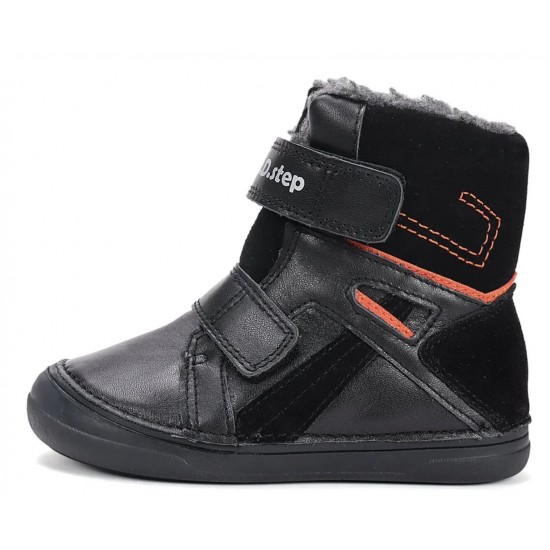 Ghete baieti imblanite din piele DDStep W078-52451BM