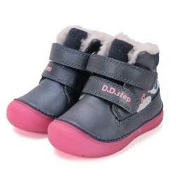 Ghete fete din piele imblanite DDStep W082-52314