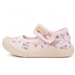 Tenisi fete din panza DDStep C100-61436