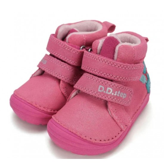 Ghete fete din piele captusite cu fleece DDStep A071-62882B