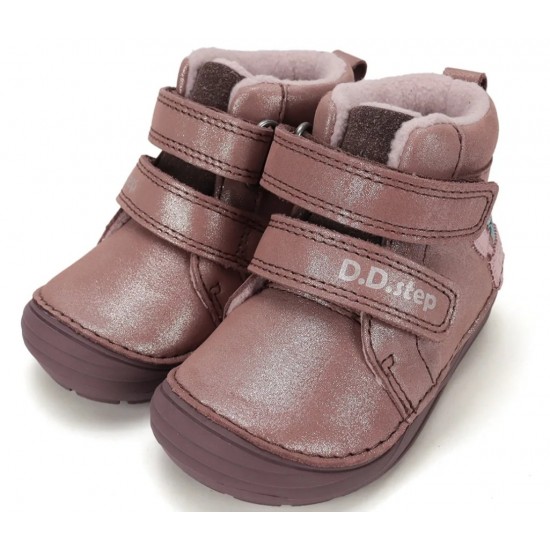 Ghete fete din piele captusite cu fleece DDStep A071-62882A