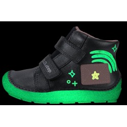 Ghete fete din piele captusite cu fleece Barefoot DDStep A116-62403B
