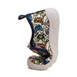 Pantofi de interior din panza pentru casa gradinita DDStep C086-51576