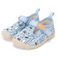 Pantofi de interior si exterior din panza pentru casa gradinita barefoot DDStep C086-61137AM