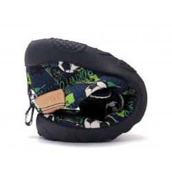 Pantofi de interior din panza pentru casa si gradinita barefoot DDStep C086-62397M