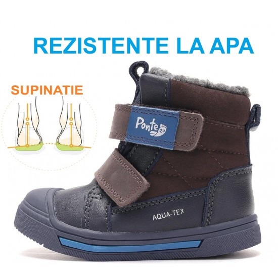 Ghete baieti cu supinatie imblanite si impermeabile Ponte20 DA07-6-2341A