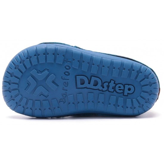 Ghete baieti, barefoot, piele naturala, imblanite, DDStep W070-62660