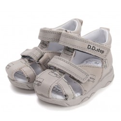 Sandale baieti primii pasi din piele DDStep G064-61383