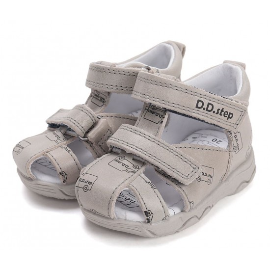 Sandale baieti primii pasi din piele DDStep G064-61383