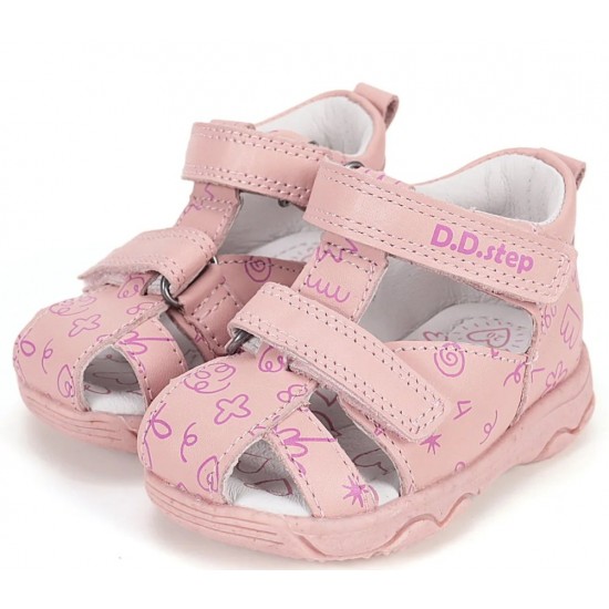 Sandale fete din piele DDStep G064-61994a