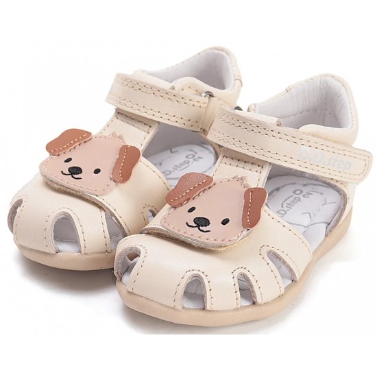 Sandale baieti primii pasi din piele DDStep G075-61516B