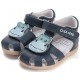 Sandale baieti primii pasi din piele DDStep G075-61516A