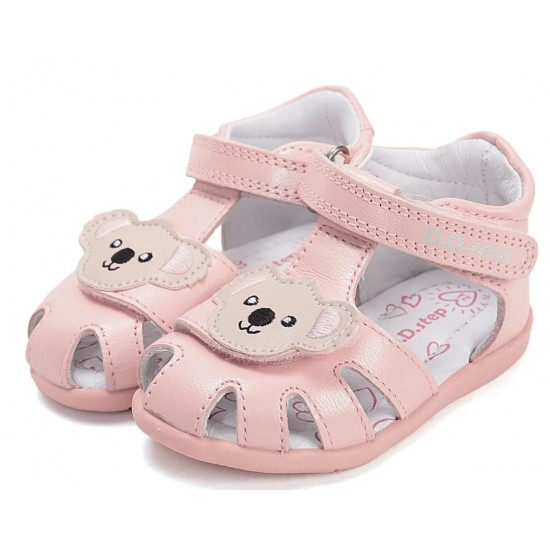 Sandale fete primii pasi din piele DDStep G075-61516D
