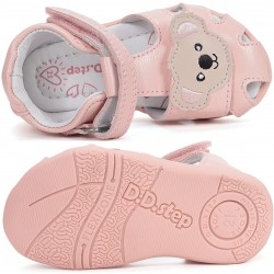 Sandale fete primii pasi din piele DDStep G075-61516D
