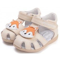 Sandale fete primii pasi din piele DDStep G075-61516F