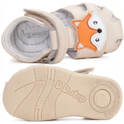 Sandale fete primii pasi din piele DDStep G075-61516F