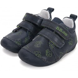 Pantofi baieti primii pasi din piele DDStep S015-61100B