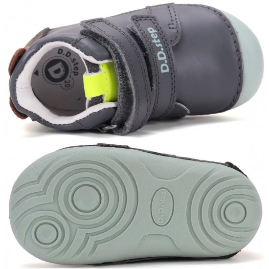 Pantofi baieti primii pasi din piele DDStep S015-62120B