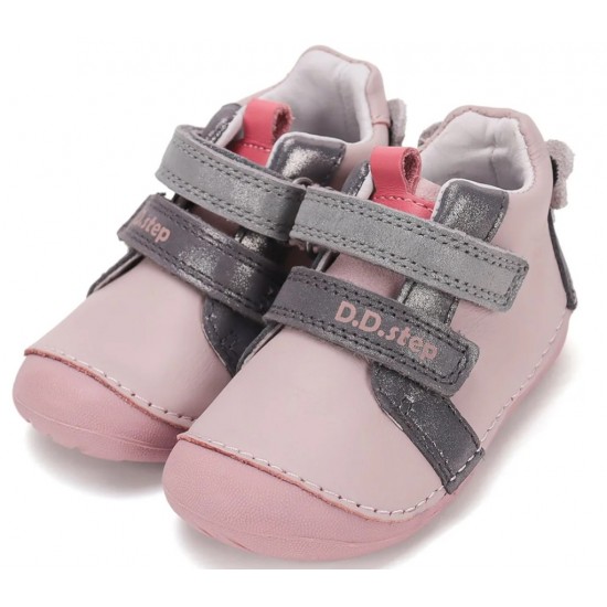 Pantofi fete primii pasi din piele DDStep S015-62120D