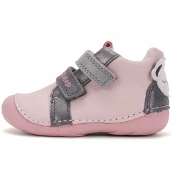 Pantofi fete primii pasi din piele DDStep S015-62120D