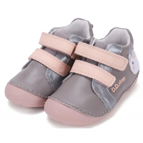 Pantofi fete primii pasi din piele DDStep S015-62450