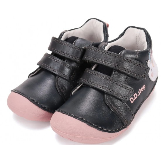 Pantofi fete primii pasi din piele DDStep S015-62450A