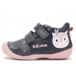Pantofi fete primii pasi din piele DDStep S015-62450A