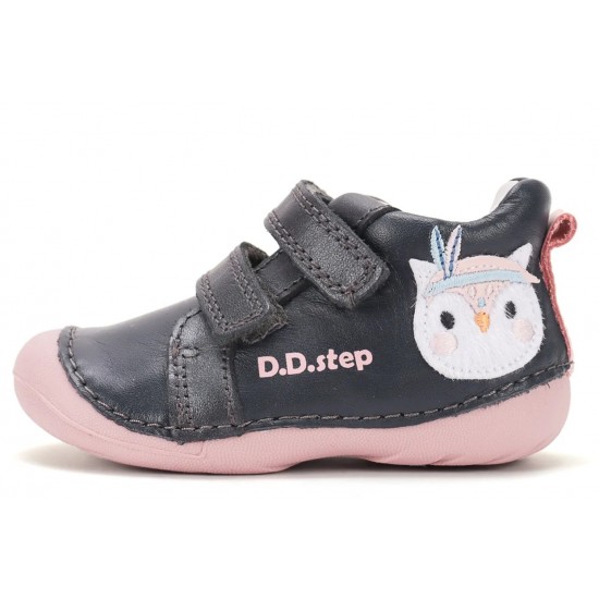 Pantofi fete primii pasi din piele DDStep S015-62450A