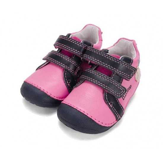 Pantofi fete primii pasi din piele DDStep S015-62450B