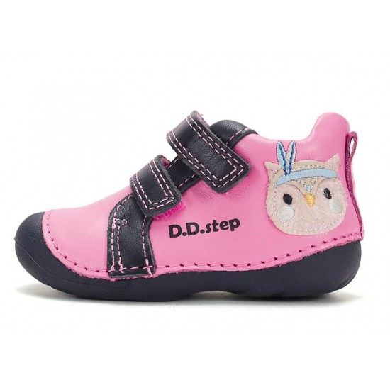 Pantofi fete primii pasi din piele DDStep S015-62450B