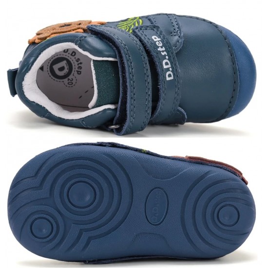 Pantofi baieti primii pasi din piele DD-Step S015-62748