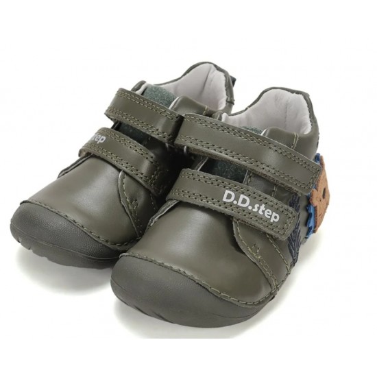 Pantofi baieti primii pasi din piele DD-Step S015-62748B