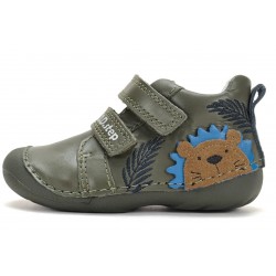 Pantofi baieti primii pasi din piele DD-Step S015-62748B